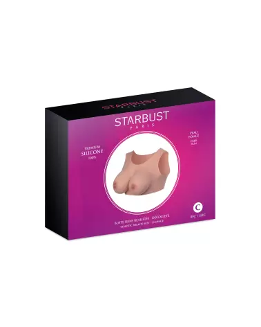 Buste féminin sans col STARBUST taille S Color3, idéal pour accessoires seins-2