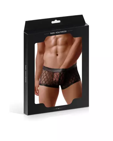 Boxer Homme MP056 Noir Taille L Paris Hollywood-4