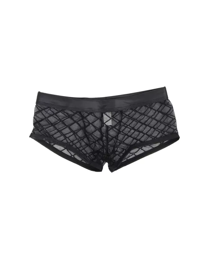 Boxer Homme MP056 Noir Taille L Paris Hollywood-5