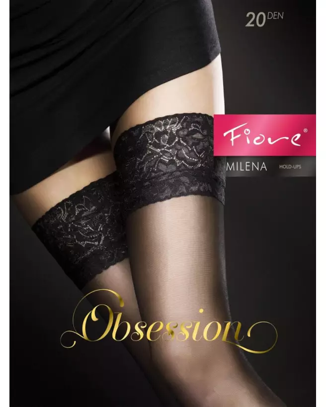 Image des bas Fiore Milena 20 DEN en rouge, élégants et confortables pour toutes occasions-1