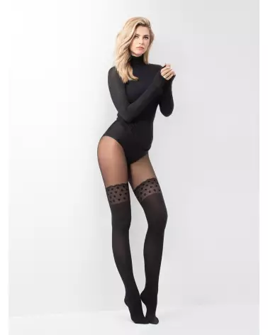 Collants Fiore Sense 60 DEN noirs durables et confortables-1