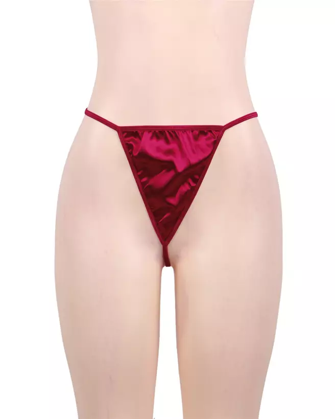 Image Deshabillé STG 558 Rouge Paris Hollywood - Peignoir féminin élégant-5