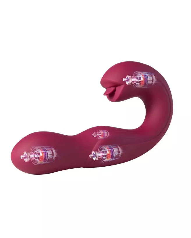 Image du Joi Pro 2 Violet, rabbit lécheur de clitoris et stimulateur de point G par Honey Play Box-1