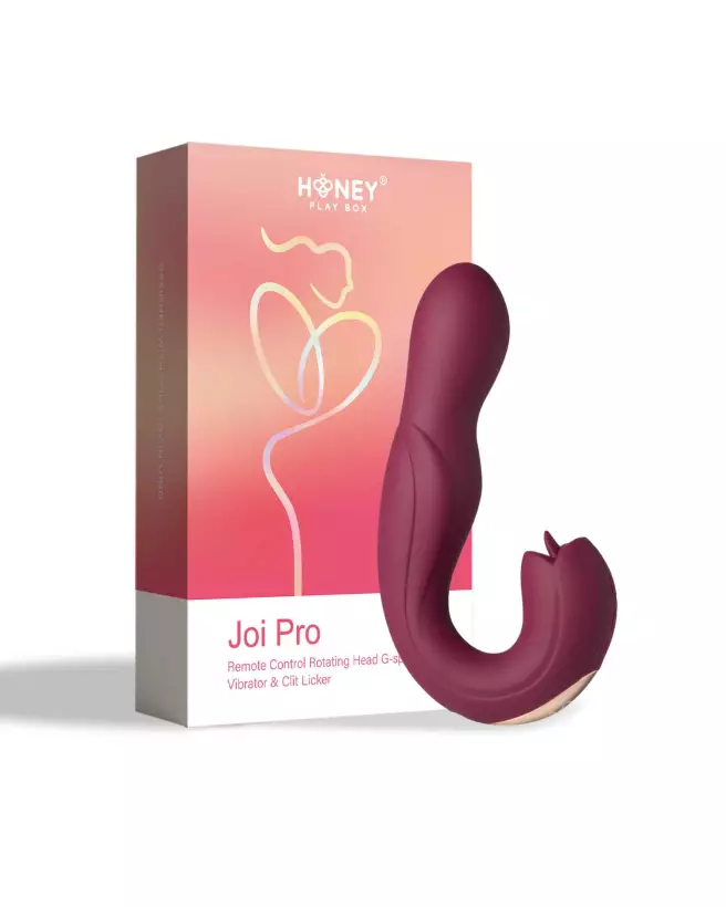 Image du Joi Pro 2 Violet, rabbit lécheur de clitoris et stimulateur de point G par Honey Play Box-6