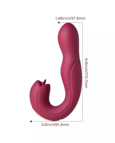 Image du Joi Pro 2 Violet, rabbit lécheur de clitoris et stimulateur de point G par Honey Play Box-7