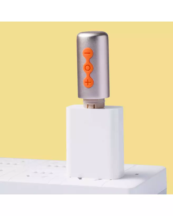 Image du vibromasseur Padparadscha rose avec tête interchangeable de Honey Play Box-5