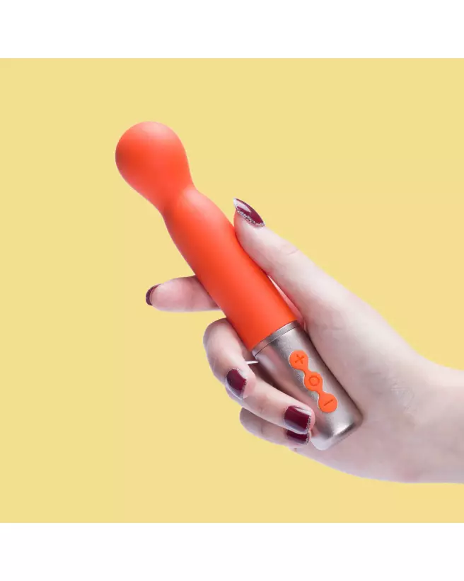 Image du vibromasseur Padparadscha rose avec tête interchangeable de Honey Play Box-6