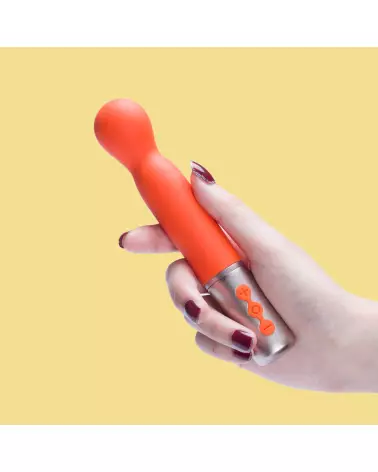 Image du vibromasseur interchangeable Honey Play Box orange, jouet intime multifonction-3