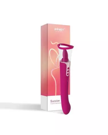 Vibromasseur Honey Play Box 3 en 1 avec fonctions vibrant, léchant et aspirant-1