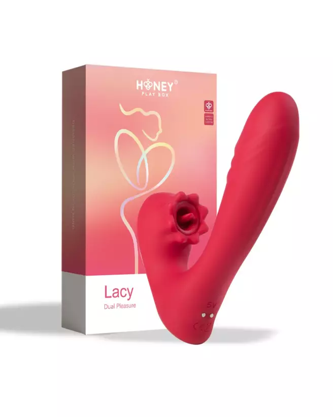 Image du Vibromasseur Lacy Honey Play Box pour stimulation point G et clitoris-1