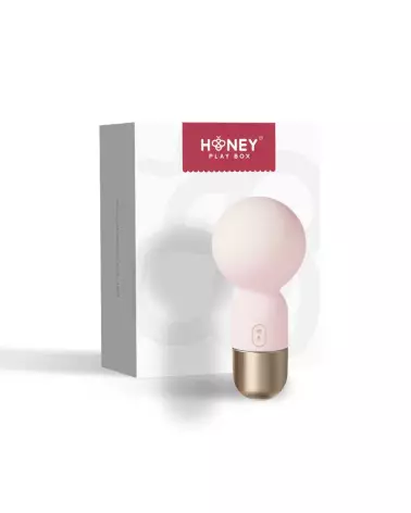 Mini Vibromasseur de Poche Honey Play Box Rose pour Stimulation Discrète-2