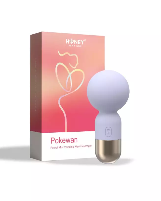 Image du mini vibromasseur Honey Play Box violet, parfait pour une stimulation clitoridienne discrète et intense.-1