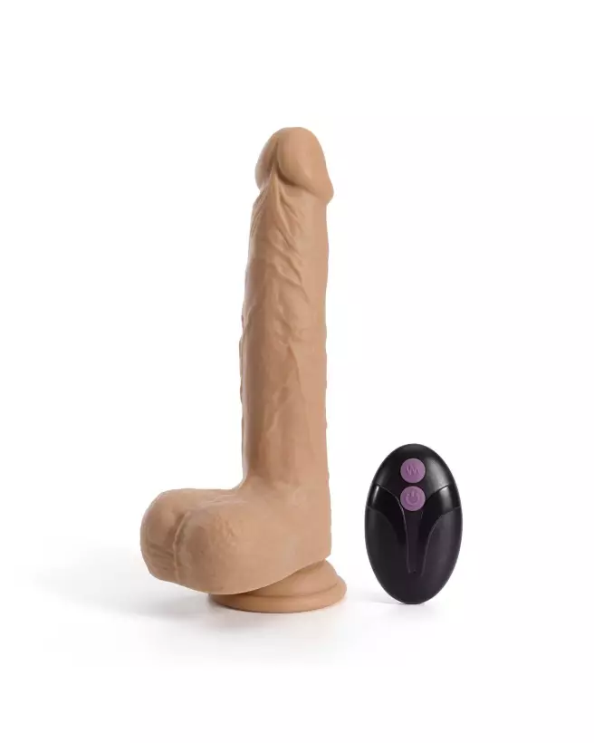 Image du gode vibrant Honey Play Box, sextoy réaliste et puissant pour plaisir intense-2