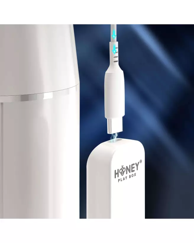 Image du simulateur de fellation Blanche par Honey Play Box - Technologie avancée de va-et-vient-6