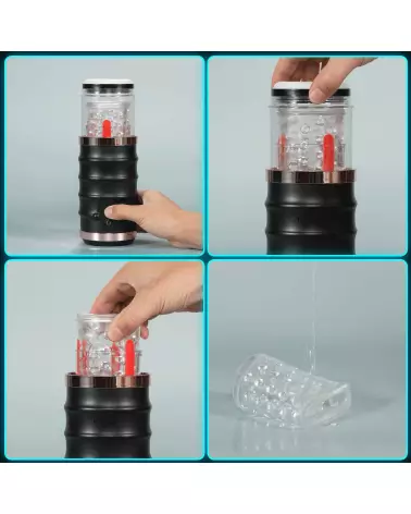 Image du Masturbateur Automatique Warrior de Honey Play Box, Expérience Réaliste et Intense-3