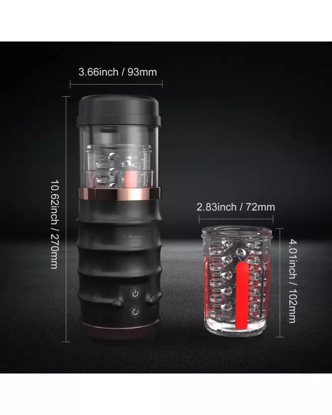 Image du Masturbateur Automatique Warrior de Honey Play Box, Expérience Réaliste et Intense-4