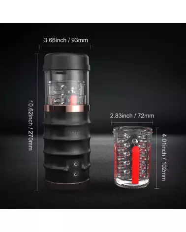 Image du Masturbateur Automatique Warrior de Honey Play Box, Expérience Réaliste et Intense-4