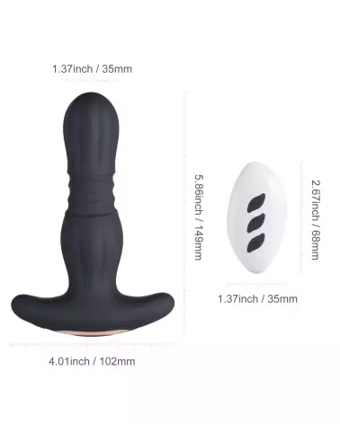 Image du Plug Va et Vient Télécommandé Honey Play Box pour stimulation anale-5