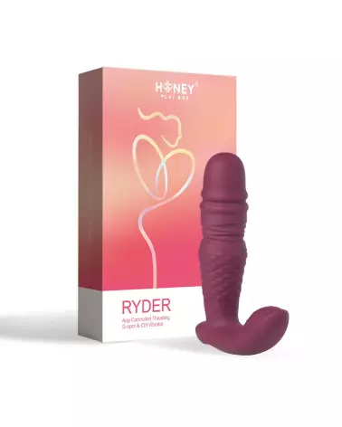 Ryder vibromasseur double stimulation point G avec application Honey Play Box-1