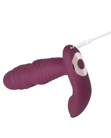 Ryder vibromasseur double stimulation point G avec application Honey Play Box-5