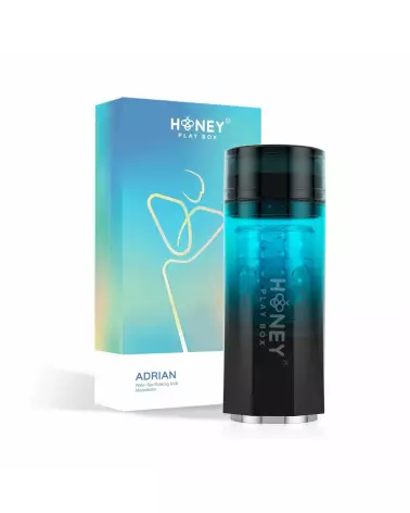 Masturbateur rotatif Adrian de Honey Play Box avec lumières multicolores-1