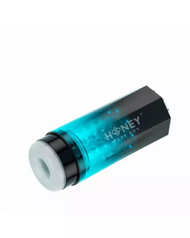 Masturbateur rotatif Adrian de Honey Play Box avec lumières multicolores-7
