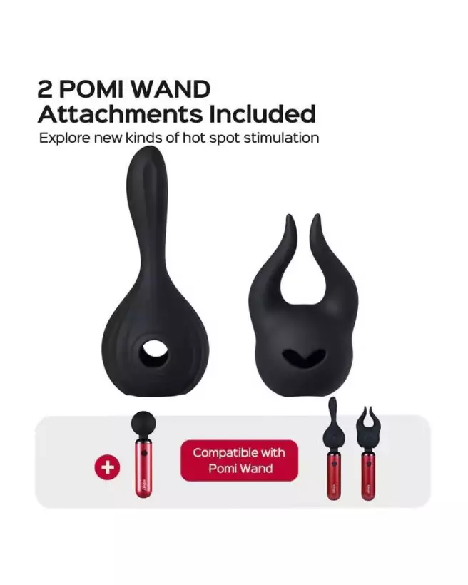 Horns pour Pomi Wand de Honey Play Box, embouts personnalisables pour sextoys-4