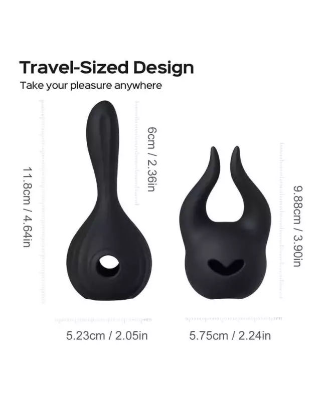 Horns pour Pomi Wand de Honey Play Box, embouts personnalisables pour sextoys-7