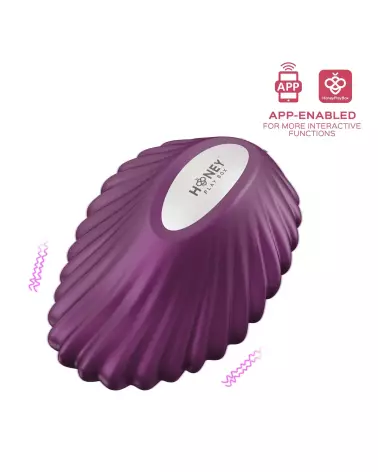 Image du vibromasseur Pearl Violet de Honey Play Box contrôlé par application, culotte vibrante technologique-3