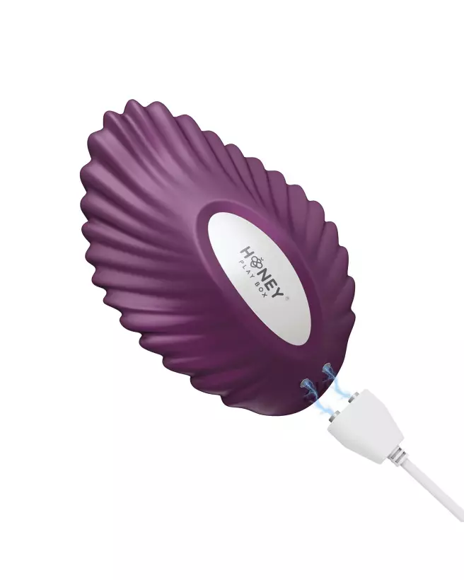Image du vibromasseur Pearl Violet de Honey Play Box contrôlé par application, culotte vibrante technologique-5