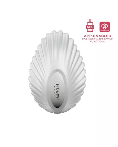 Image du Vibromasseur Pearl Blanc Honey Play Box avec contrôle par application-5