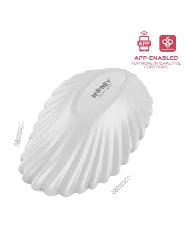 Image du Vibromasseur Pearl Blanc Honey Play Box avec contrôle par application-6