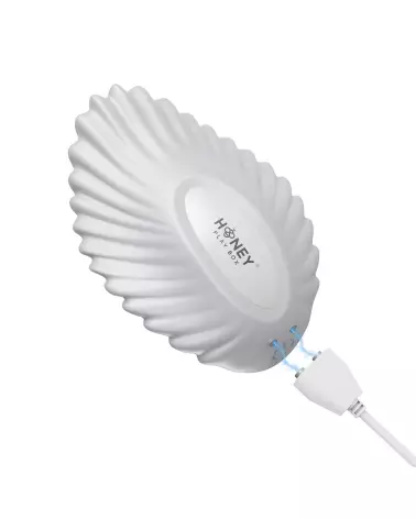Image du Vibromasseur Pearl Blanc Honey Play Box avec contrôle par application-8