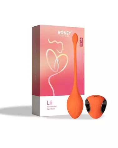 Lili oeuf vibrant contrôlé par application Honey Play Box-1
