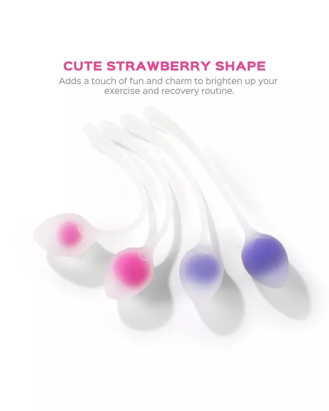 Image du set de 5 Boules de Geisha Purple Honey Play Box pour tonification pelvienne-3