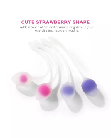 Image du set de 5 Boules de Geisha Purple Honey Play Box pour tonification pelvienne-3