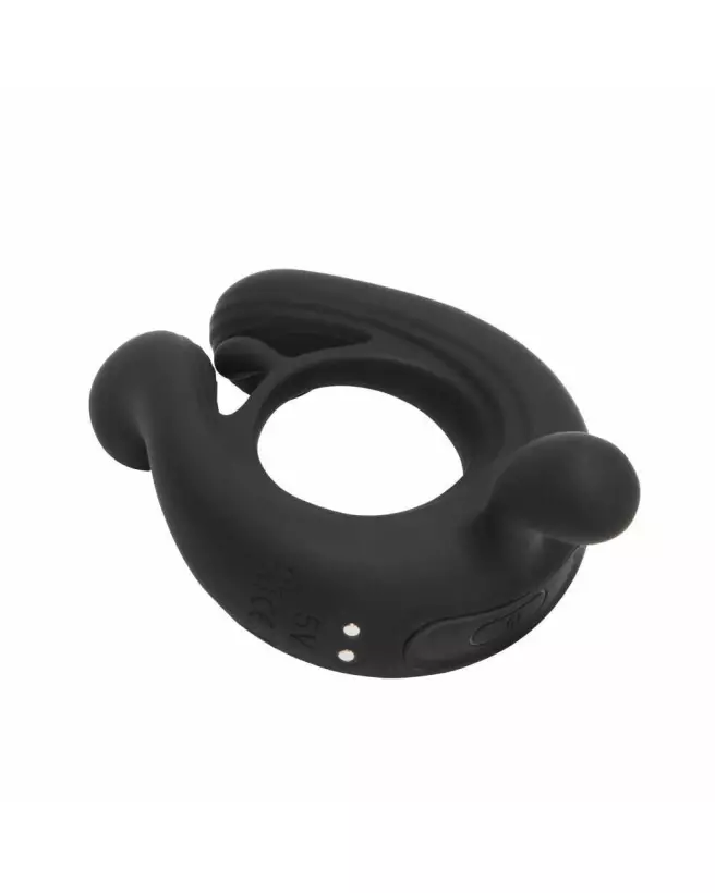 Image de l'Anneau Vibrant Kairos Noir par Honey Play Box - Stimulateur Masculin Haut de Gamme-6