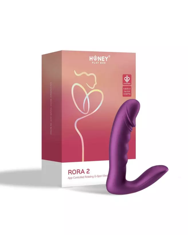 Image du RORA 2, sextoy connecté Honey Play Box pour stimulation G-spot et clitoridienne-1