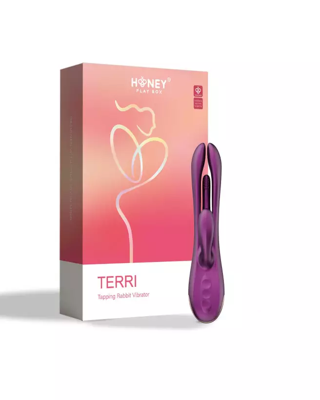 Image du Terri Rabbit mauve de Honey Play Box avec contrôle par appli-1