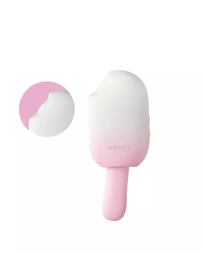 Stimulateur clitoridien double forme de glace Honey Play Box Bite Me-4