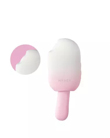 Stimulateur clitoridien double forme de glace Honey Play Box Bite Me-4