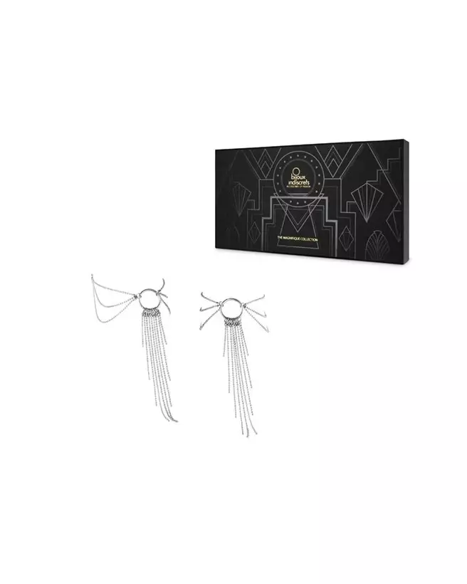 Chaîne de cheville en argent élégante Bijoux Indiscrets-3