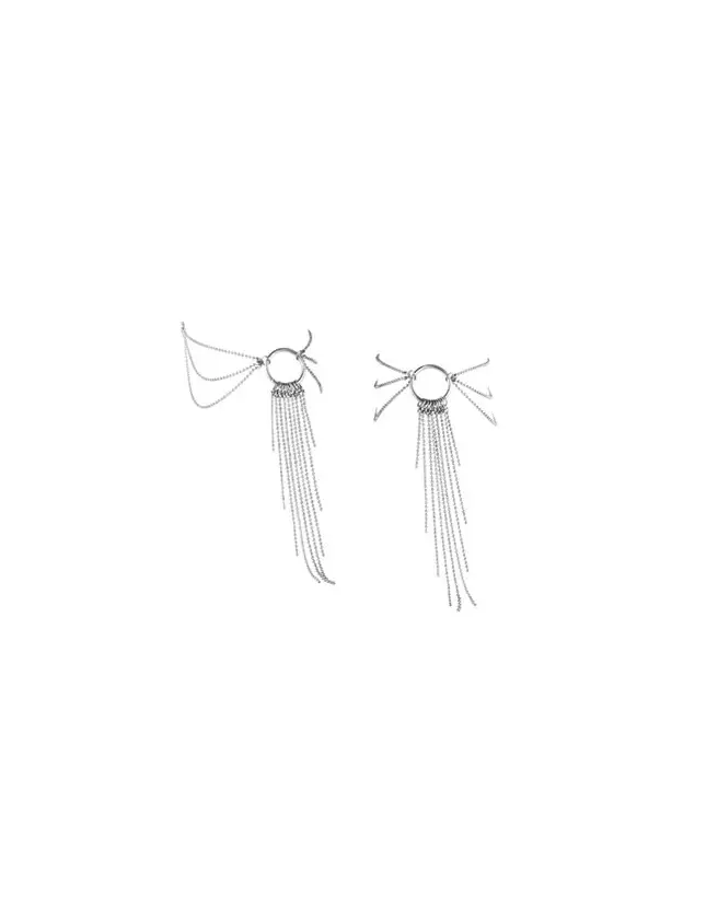 Chaîne de cheville en argent élégante Bijoux Indiscrets-6