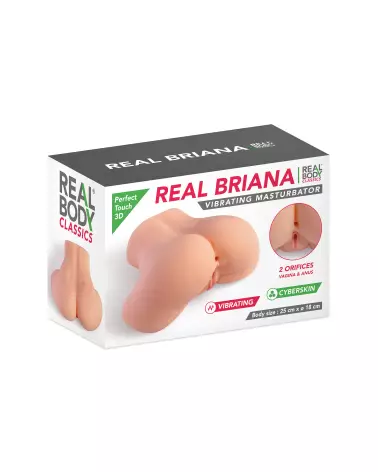 Image du masturbateur REAL BODY BRIANA - sensation réaliste et design discret-2