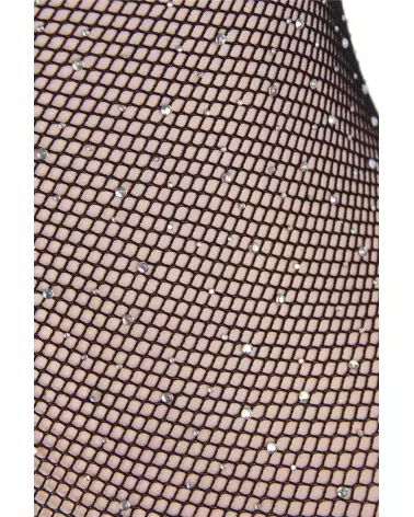 Body Strass Noir XL/XXL de Paris Hollywood en lingerie élégante-5