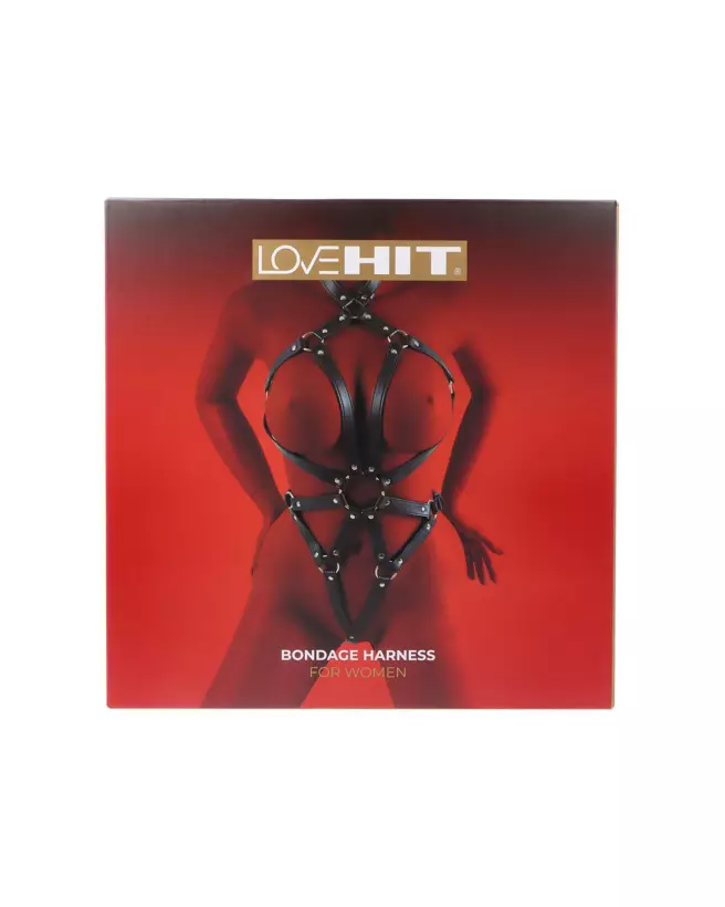 Harnais de Corps F Mod1 Love Hit by Virgite - Accessoire Mode Élégant-2