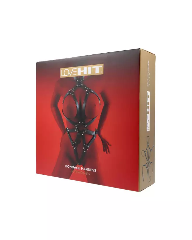 Harnais de Corps F Mod1 Love Hit by Virgite - Accessoire Mode Élégant-3