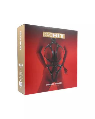 Harnais de Corps F Mod1 Love Hit by Virgite - Accessoire Mode Élégant-4