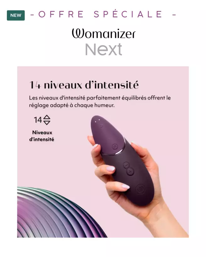 Womanizer Next Generation : Stimulation Clitoridienne + Lubrifiant Offert - image 28