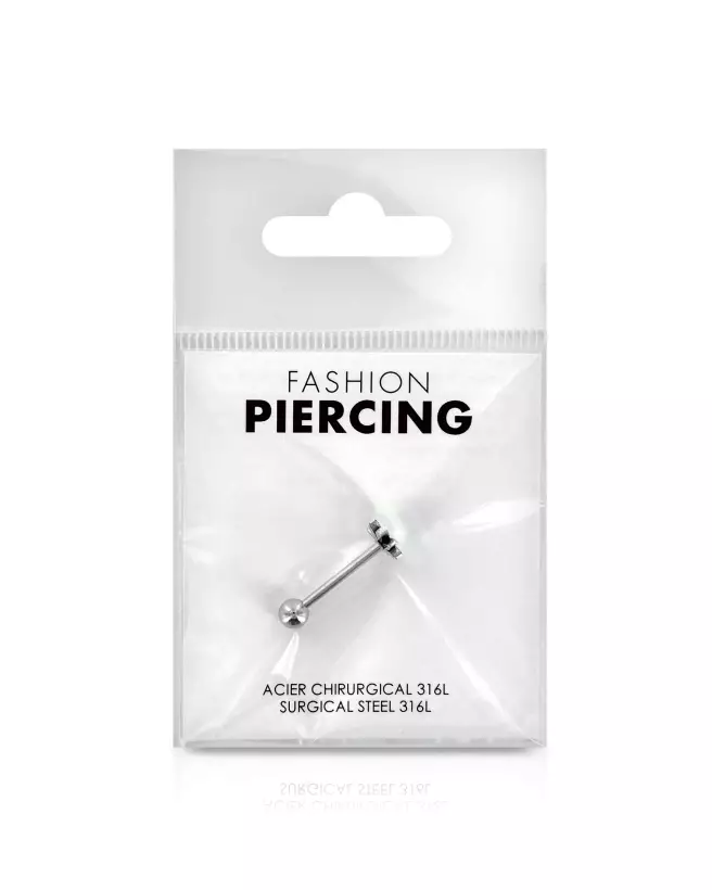 Piercing tige droite feuille de BIJOUX POUR TOI, bijou de corps élégant et tendance-2